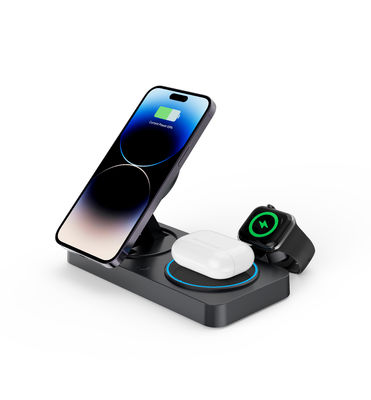2025 Y388 Timess Efficient Wireless Fast Chager 15W/10W Support Apple And Sansung Products Zinc Wireless Charger