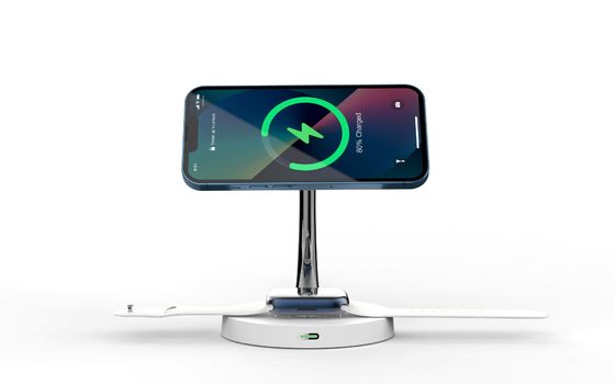 Good price 2025 Wholesale T269C Fast Charger 15w 10w Magnetic Wireless Fast Charger Apple And Samsung Pones Charger online