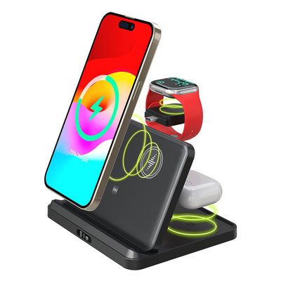 Good price A21 Samsung Vesion 3 In 1 Foldable Wireless Charger 15w /10w Charger  online