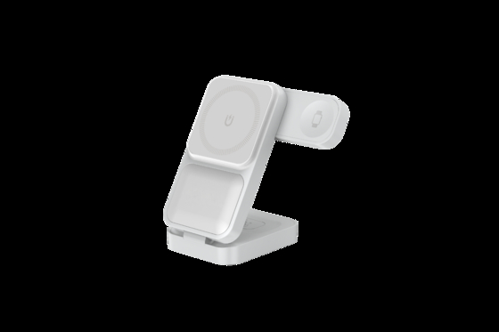 S1 Folding Magnetic 3 in 1 wireless charger 15W/10W Charging Bracket Support Apple'S And Samsung'S Products