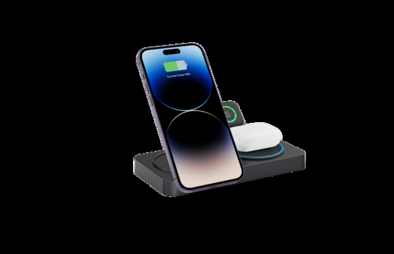 Y388 Timess Efficient Wireless Fast Chager 15W/10W Support Apple And Sansung Products Zinc Wireless Charger