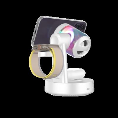 Good price 25W All In One Wireless Charger Compatible with both Apple and Samsung Phone Earbuds Watch online