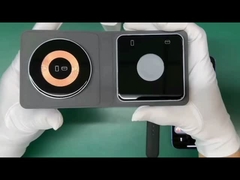 Foldable 3 In 1 Fast Charger Dual Coil Design Wireless Charging Station