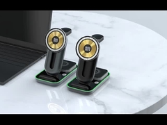 Timess A8 Wireless Phone Holder 4 In 1 Magnetic Wireless Charger For Phone