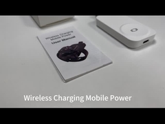 X550 2500mAh Power Bank Wireless Charger for IWatch 8.8 Ounces 2-8mm Charging Distance.