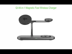 T255 Qi 2 All in 1 Wireless Charging Station For Apple & Samsung