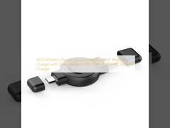 X512 Wireless Charge Samsung/Apple  Watch Wireless Charger with Dual Interface USB/ TYPE-C ABS+PC Watch s Charger