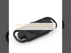 2025 New T09-S  Samsung Dual Interface Watch Charger 2.5W USB And TYPE-C Dual Interface Samsung Watch Charger 