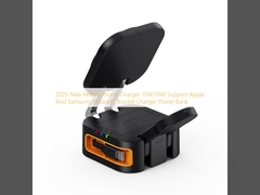 2025 New Mobile Phone Charger 15W/10W Support Apple And Samsung Products Bracket Charger Power Bank