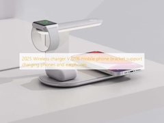 2025 Wireless charger  V2206 mobile phone bracket support charging phones and earphones 