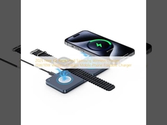 2025 New X8 Apple And Samsung Wireless Charger 15W/10W Wireless Charger Mobile Phone Foldable Charger 