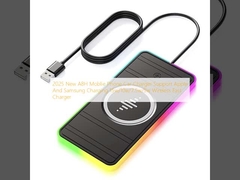 2025 New A8H Moblie Phone Car Charger Support Apple And Samsung Charging 15w/10w/7.5w/5w Wireless Fast Charger 