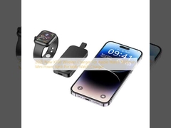 2025 New X550 Wireless Charger For Apple Watch 1000mah Mini Power Bank Portable Watch Charger