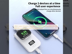 2025 Latest Wireless Charger For Apple Watches ABS+PC 2W Mini Power Bank Support Harging Iwatch 