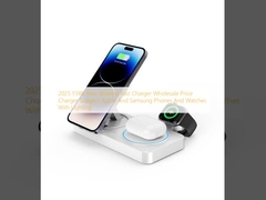 2025 Y388 New Wireless Fast Charger Wholesale Price Charger Support Apple And Samsung Phones And Watches With Lighting