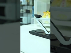 5 In 1 15W Fast Magnetic Wireless Charger Sation With Night Light 2W Accept Customized Logo