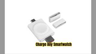 Dual Smartwatch Charger 15g Apple Watch Compatible