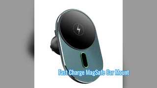 15W MagSafe Car Charger One Handed Fast Charge